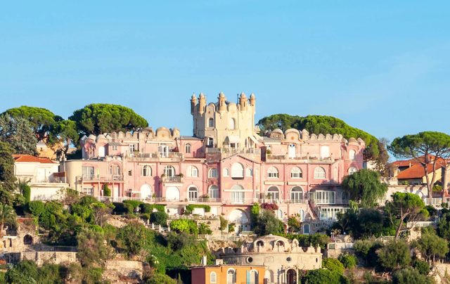 Ch&acirc;teau de l&rsquo;Anglais &uuml;ber der Bucht von Nizza